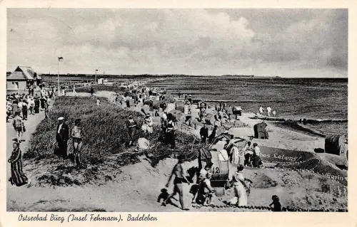 Burg auf Fehmarn Badeleben gl1953 176.147