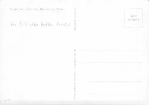 HDK K20 München Haus der Deutschen Kunst ngl 176.150