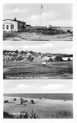 Grömitz i.Holst. "Gasthaus Zur Düne", Campingplatz Lenste, Starnd ngl 176.136