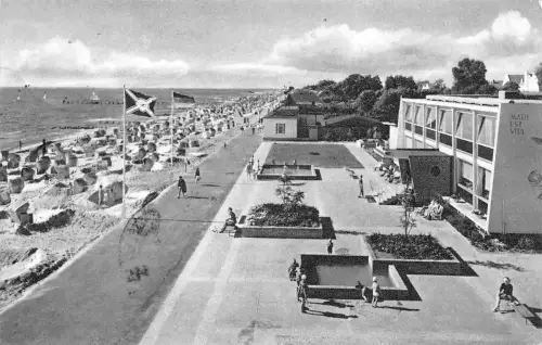 Kellenhusen Kurmittelhaus und Strand gl1966 176.141