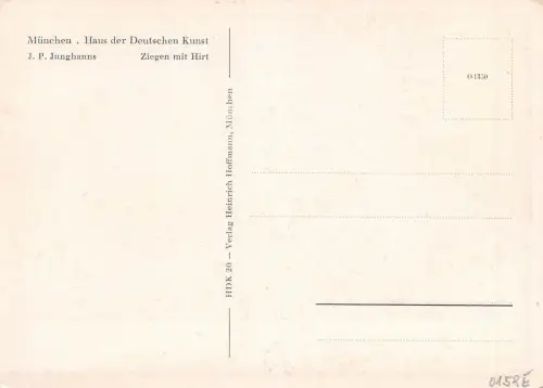 HDK 20 J. P. Junghanns - Ziegen mit Hirt ngl 176.166