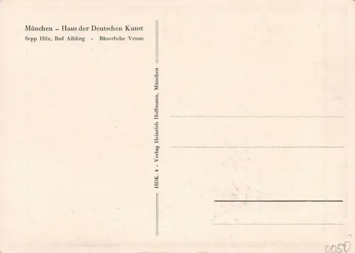 HDK 4 Sepp Hilz, Bäuerliche Venus ngl 176.173