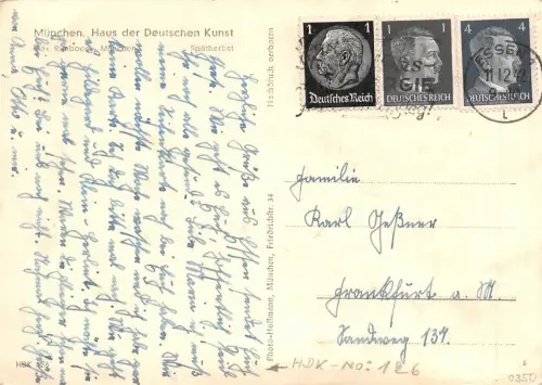 HDK 126 Max Rimboeck, Spätherbst gl1942 176.193