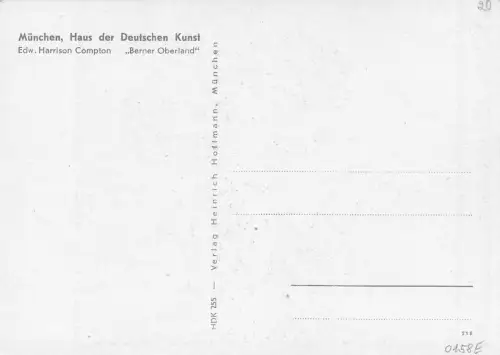HDK 255 E. Harrison Compton, Berner Oberland ngl 176.208
