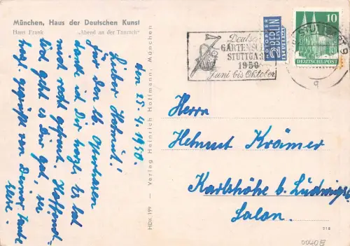 HDK 199 Hans Frank - Abend an der Taurach gl1950 176.202