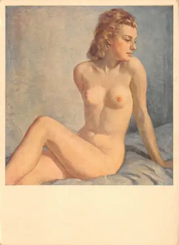 HDK 181 Wilhelm Hempfing - Sitzende Blondine ngl 176.187