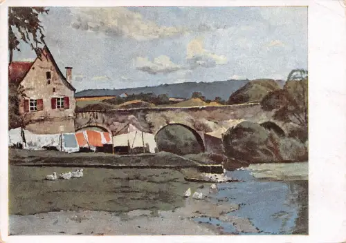 HDK 210 A. Kürmaier, Die alte Brücke gl1952 176.207