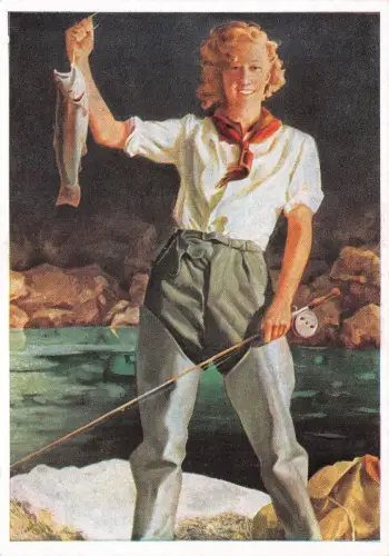 HDK 225 J. Engelhard, Sportfischerin ngl 176.211