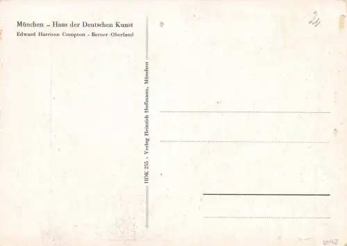 HDK 255 E. Harrison Compton, Berner Oberland ngl 176.217
