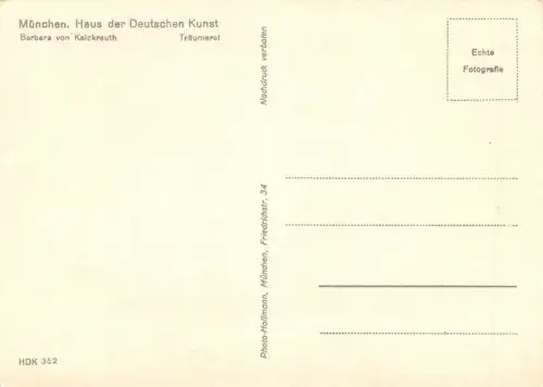 HDK 352 Barbara von Kalckreuth, Träumerei ngl 176.238