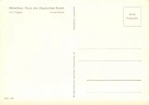 HDK 455 Karl Truppe, Mutterhände ngl 176.277