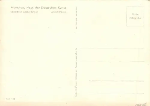 HDK 448 Konstantin Gerhardinger, Modell-Pause ngl 176.282
