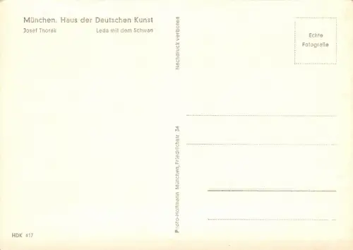HDK 417 Josef Thorak, Leda mit dem Schwan ngl 176.302