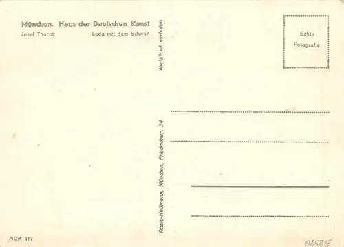 HDK 417 Josef Thorak, Leda mit dem Schwan ngl 176.303