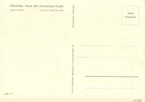 HDK 417 Josef Thorak, Leda mit dem Schwan ngl 176.301