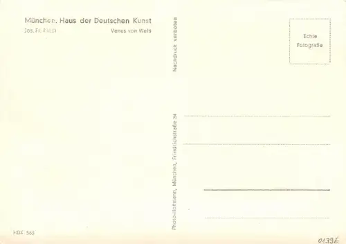 HDK 563 Jos. Fr. Riedl, Venus von Wels ngl 176.317