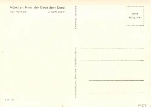HDK 526 Rich. Heymann - Fruchtbarkeit ngl 176.340