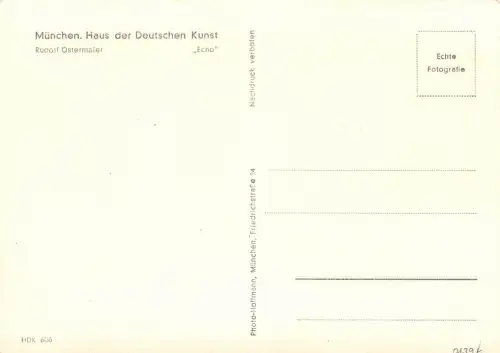 HDK 606 Rudolf Ostermaier Echo ngl 176.371