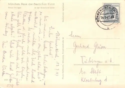 HDK 572 Peter Philippi In der Sommerfrische gl1947 176.366