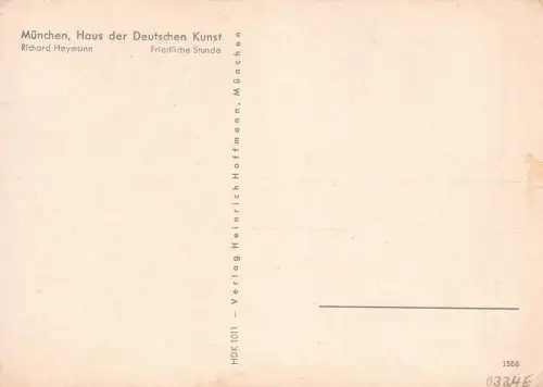 HDK 1011 R. Heymann, Friedliche Stunde ngl 176.377
