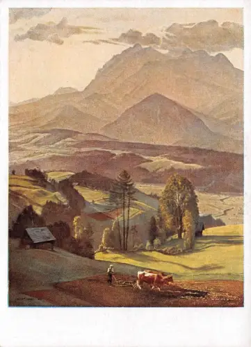 HDK 1027 Hans Frank Abend in den Ennstaler Bergen ngl 176.381