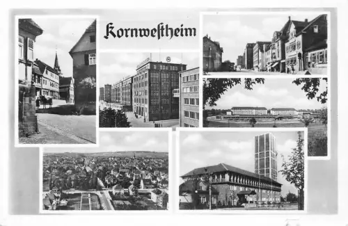 Kornwestheim Mehrbildkarte gl1957 176.415