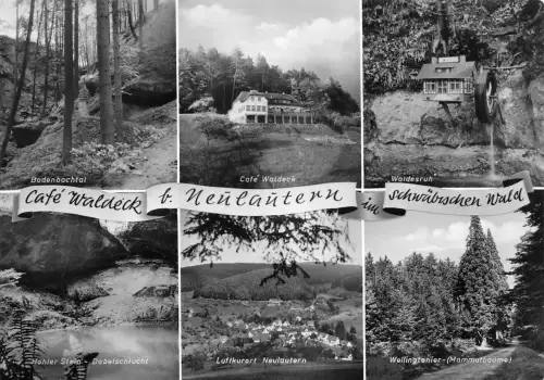 Neulautern (Wüstenrot) Cafe Waldeck gl1963 176.475