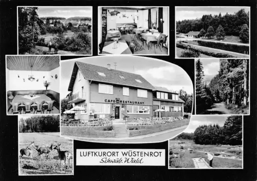 Wüstenrot Cafe-Restaurant "Schönblick" Mehrbildkarte ngl 176.489