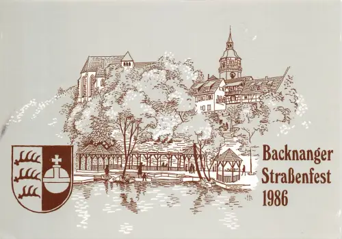Backnang Straßenfest 1986 ngl 176.502