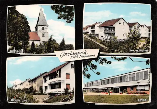 Großaspach Mehrbildkarte ngl 176.511