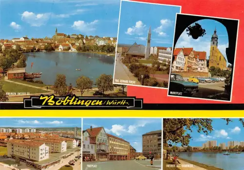 Böblingen Mehrbildkarte ngl 176.568