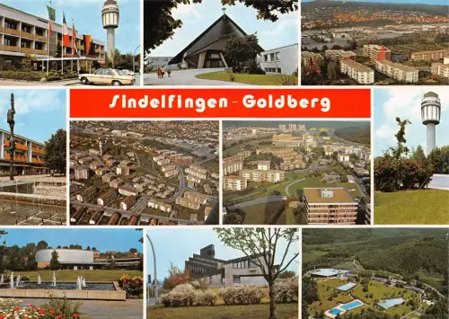 Sindelfingen - Goldberg Mehrbildkarte ngl 176.589