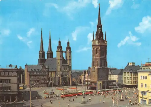 Halle (Saale) Marktplatz gl1981 176.613