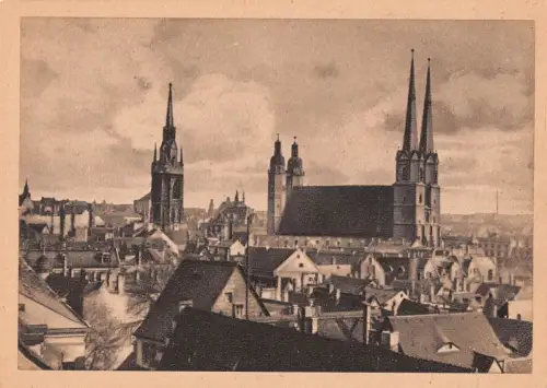 Halle (Saale) Blick vom Westen ngl 176.603