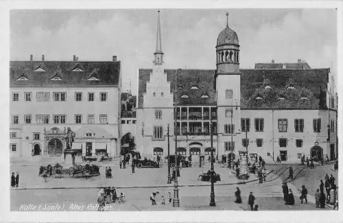 Halle (Saale) Altes Rathaus ngl 176.637