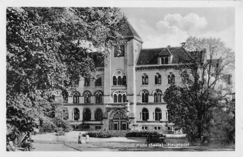 Halle (Saale) Hauptpost gl1955 176.657
