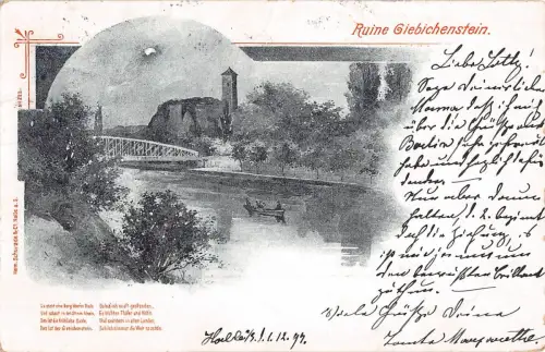 Halle (Saale) Ruine Giebichenstein gl1897 176.656