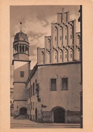 Halle (Saale) Rathaus mit Freitreppe ngl 176.695