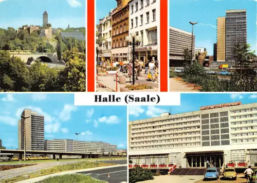 Halle (Saale) Mehrbildkarte gl 176.730