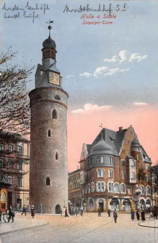 Halle (Saale) Leipziger Turm gl1919 176.719