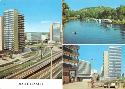 Halle (Saale) Mehrbildkarte ngl 176.744