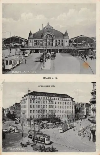 Halle (Saale) Mehrbildkarte gl1961 176.740