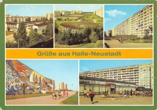 Halle-Neustadt (Saale) Mehrbildkarte gl 176.747