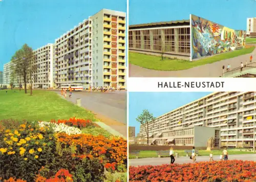 Halle-Neustadt (Saale) Mehrbildkarte gl1978 176.748