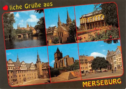 Merseburg Mehrbildkarte gl1998 176.786