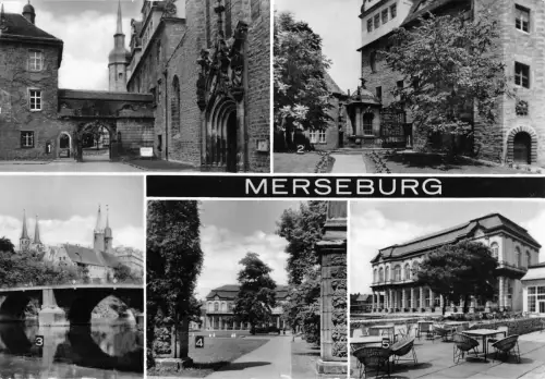 Merseburg Mehrbildkarte gl1982 176.784