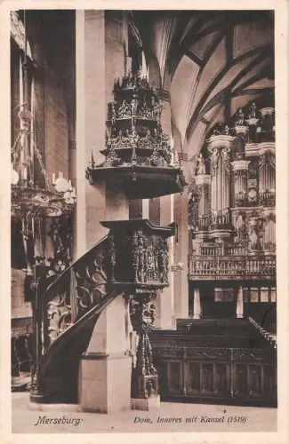Merseburg Dominneres mit Kanzel ngl 176.781