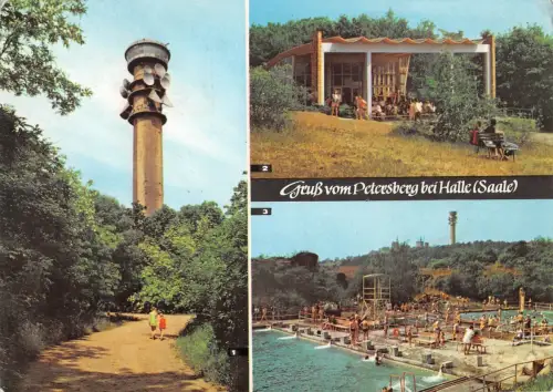 Petersberg bei Halle Mehrbildkarte gl1976 176.754