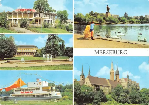 Merseburg Mehrbildkarte gl1980 176.787