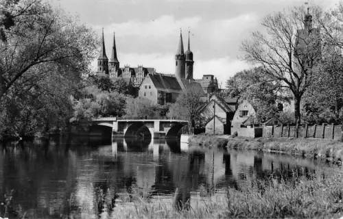 Merseburg Blick auf Schloß und Dom gl1959 176.767